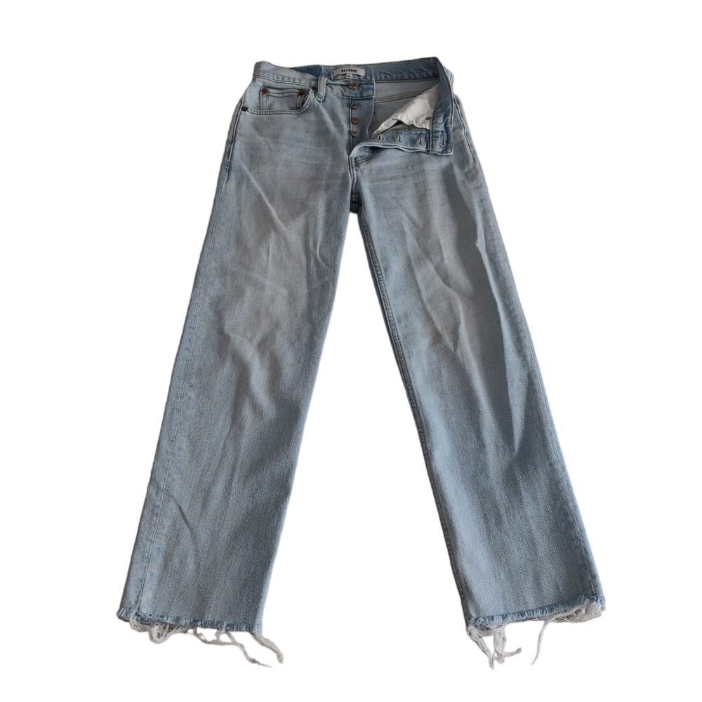 Re/Done Size 25 70s Stove Pipe Jeans